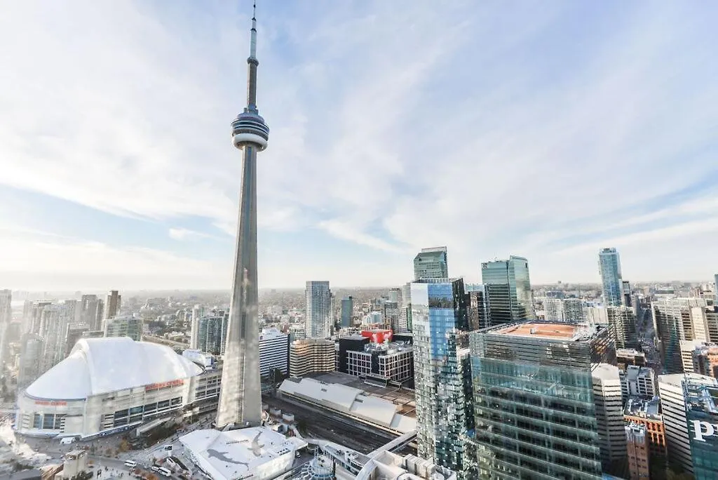 Downtown Toronto 56Th Floor Furnished Rental Monthly Available Canada